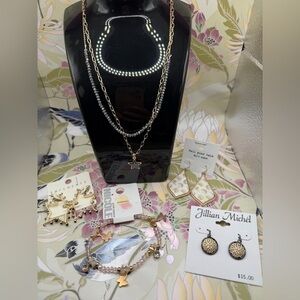 Jewelry Bundle, NWT, Set of 5, Earrings, Necklace & Bracelet